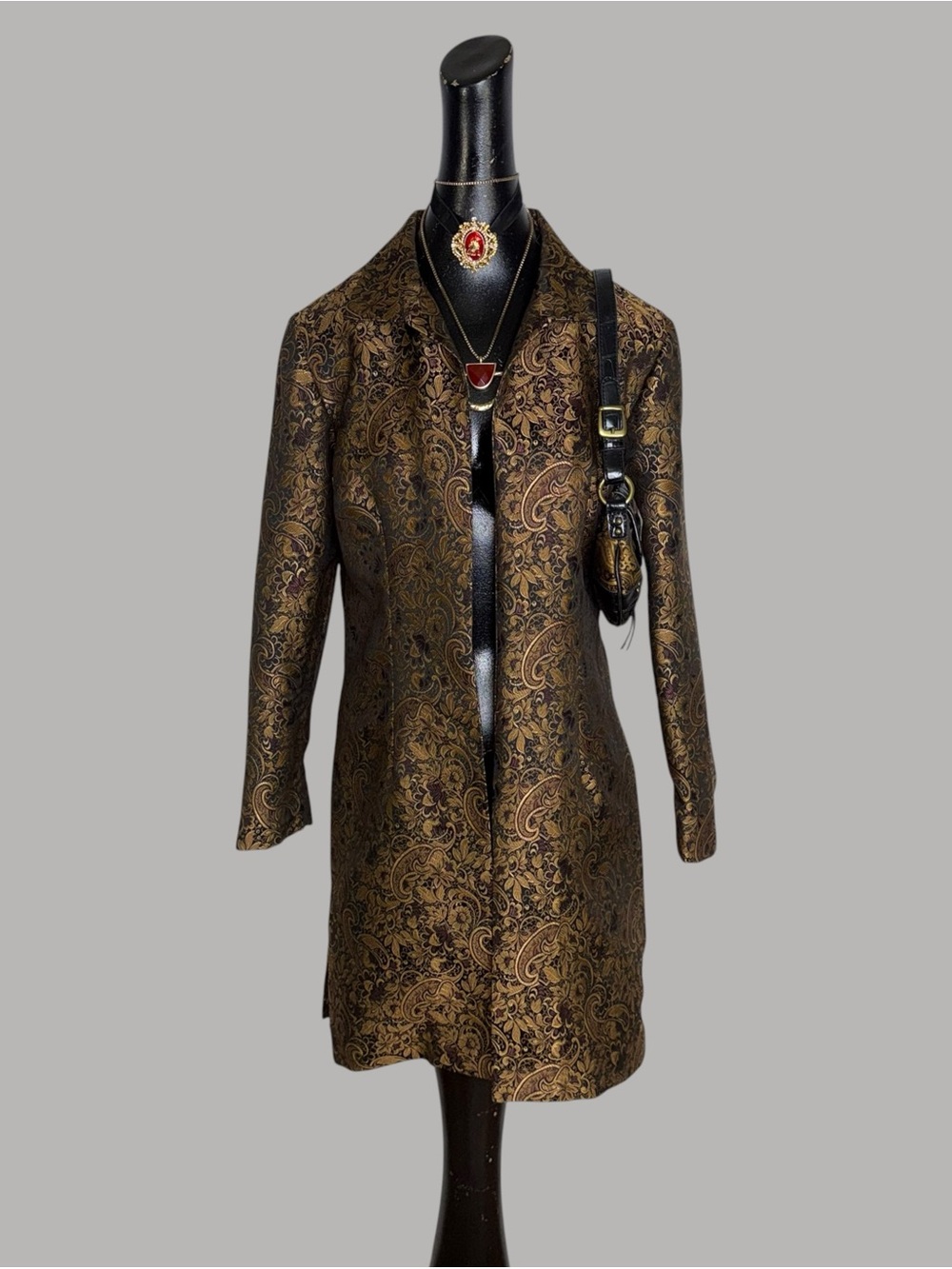 Vintage Coldwater Creek Paisley coat